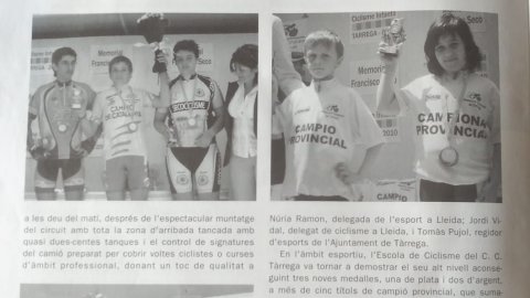 25. Manel Seco també ens envia el retall d'una notícia que vam publicar a la revista que forma part de la seva vida