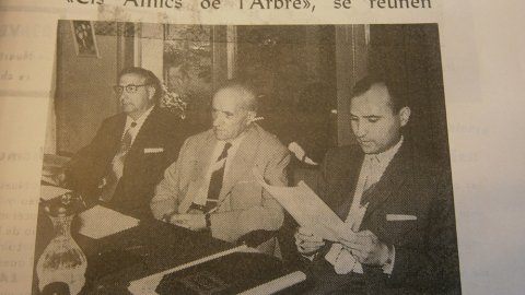30. Josep Castellà ens envia un foto de 1968 de l'Assemblea General de l'Associació Amics del Arbre de Tàrrega