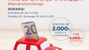 Tàrrega celebra aquest cap de setmana el 8è Mercat del Vehicle d'Ocasió amb més de 4.000 metres quadrats d'exposició