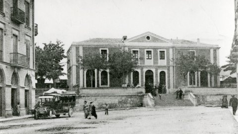Sobre el tren i Tàrrega