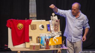 Recreació teatralitzada de la primera edició per part de Josep Minguell