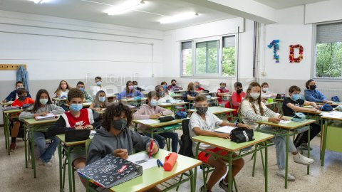 L'inici de curs a l'institut Alfons Costafreda