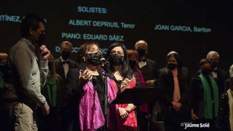 Emotiu concert de Reis en record d'Àngel Sans