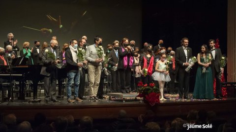 Emotiu concert de Reis en record d'Àngel Sans