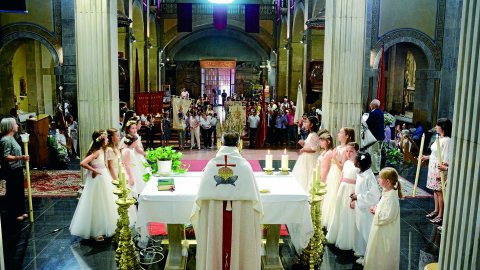 Lluïda festa del Corpus Christi