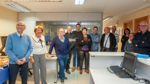 Esmorzar amb els col·laboradors pels 80 anys de Nova Tàrrega