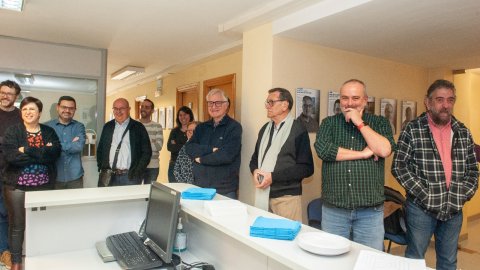 Esmorzar amb els col·laboradors pels 80 anys de Nova Tàrrega