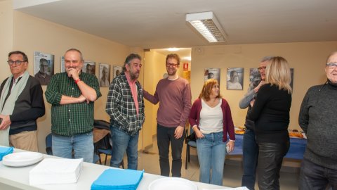 Esmorzar amb els col·laboradors pels 80 anys de Nova Tàrrega