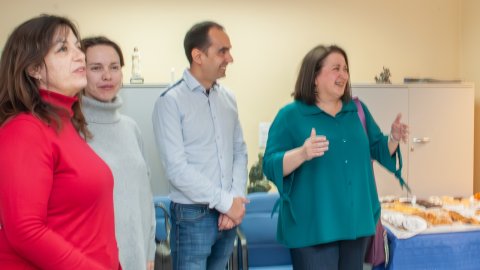 Esmorzar amb els col·laboradors pels 80 anys de Nova Tàrrega