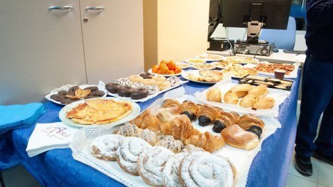 Esmorzar amb els col·laboradors pels 80 anys de Nova Tàrrega