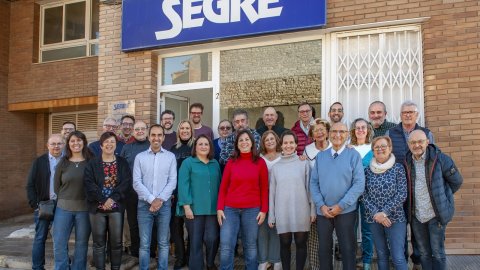 Esmorzar amb els col·laboradors pels 80 anys de Nova Tàrrega