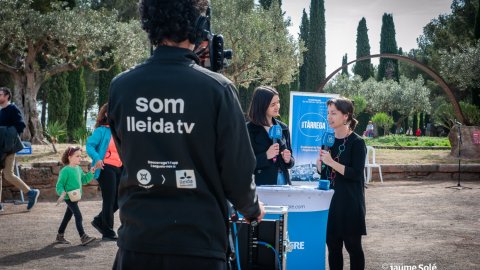 Inaguració monument en celebració dels 80 anys de Nova Tàrrega