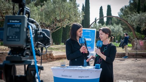 Inaguració monument en celebració dels 80 anys de Nova Tàrrega