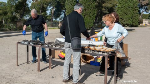 Inaguració monument en celebració dels 80 anys de Nova Tàrrega