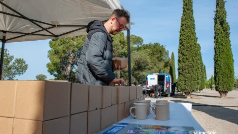 Inaguració monument en celebració dels 80 anys de Nova Tàrrega