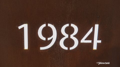 Inaguració monument en celebració dels 80 anys de Nova Tàrrega