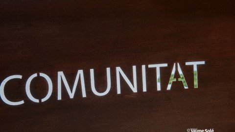 Inaguració monument en celebració dels 80 anys de Nova Tàrrega