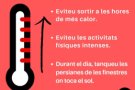 Activada l'alerta del pla Procicat per l'onada de calor prevista durant els propers quatre dies