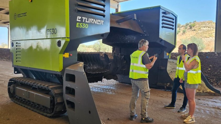 La voltejadora elèctrica ja està en funcionament