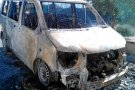 Els Mossos investiguen l'incendi d'una furgoneta de l'Associació Alba