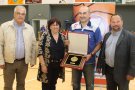 Tàrrega homenatja el seu tècnic Jaume Ponsarnau, campió europeu de bàsquet