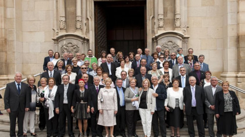 Les parelles que van celebrar els 40 anys de casats