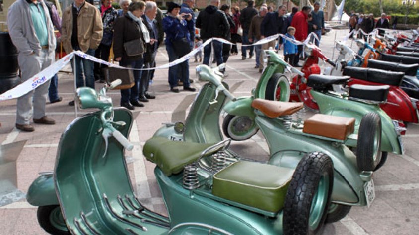 L’espai monogràfic dedicat a les motos Vespa