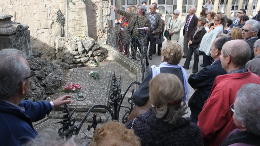 Imatge de la visita del 2013