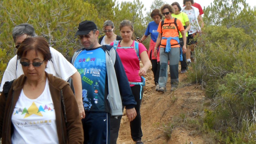 Imatge de la primera caminada, que es va fer diumenge passat