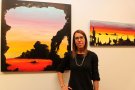 La jove artista Eva Serés exposa a Tàrrega una nova sèrie de pintures que plasmen “la psicologia dels colors”