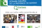 Cartaes programa tres activitats en el marc de la 7a Setmana Europea de la Prevenció de Residus