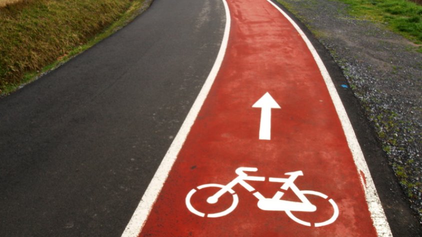 Un carril bici