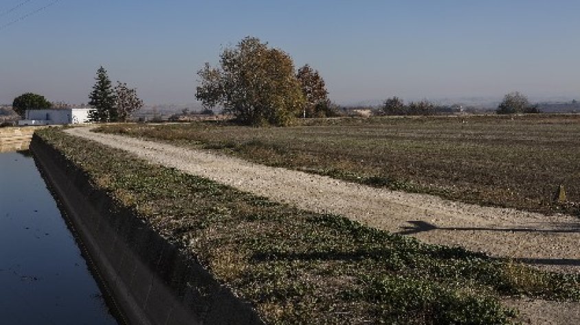 Els terrenys on s'ubicarà la nova bassa d'aigua