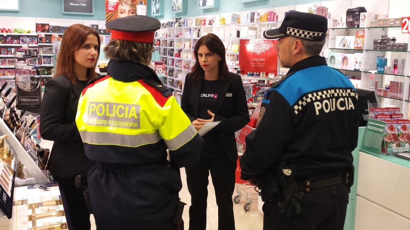 Imatge d'arxiu de les patrulles conjuntes entre ambdós cossos policials