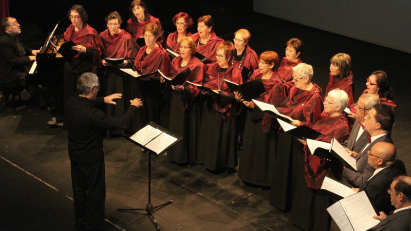 Imatge d'arxiu d'un concert de l'Orfeó Nova Tàrrega