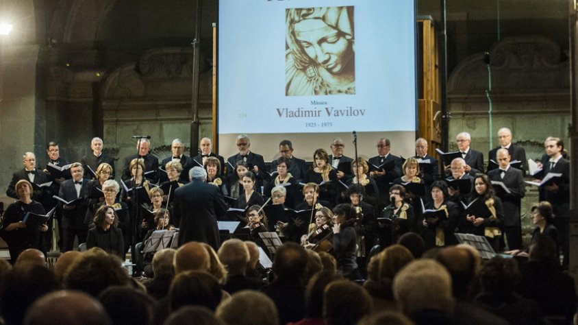 Un moment del concert celebrat dissabte passat