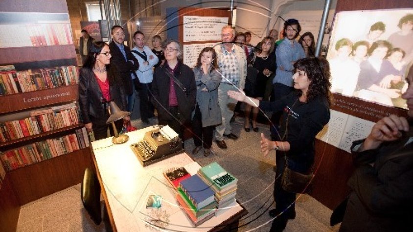 Exposició a l'espai Pedrolo del castell de Concabella