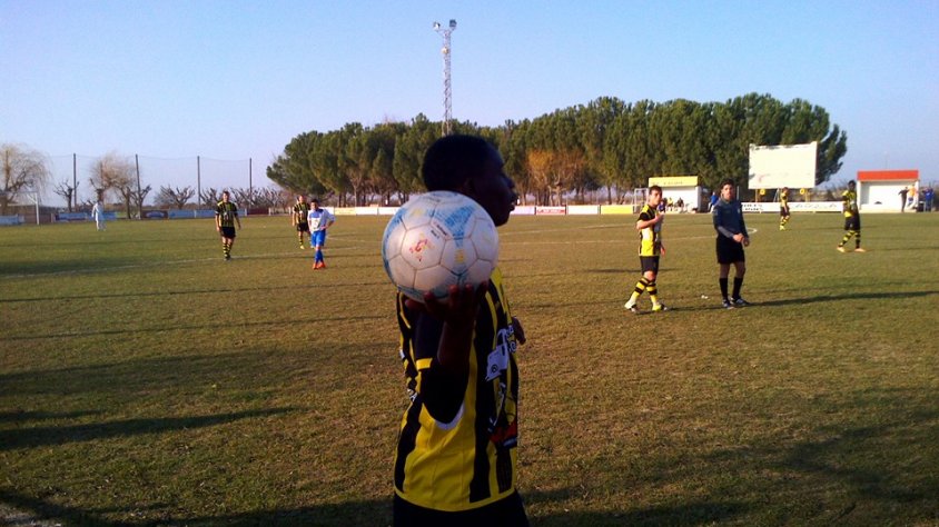 Un moment del partit d'ahir entre l'Angulària i el Ponts