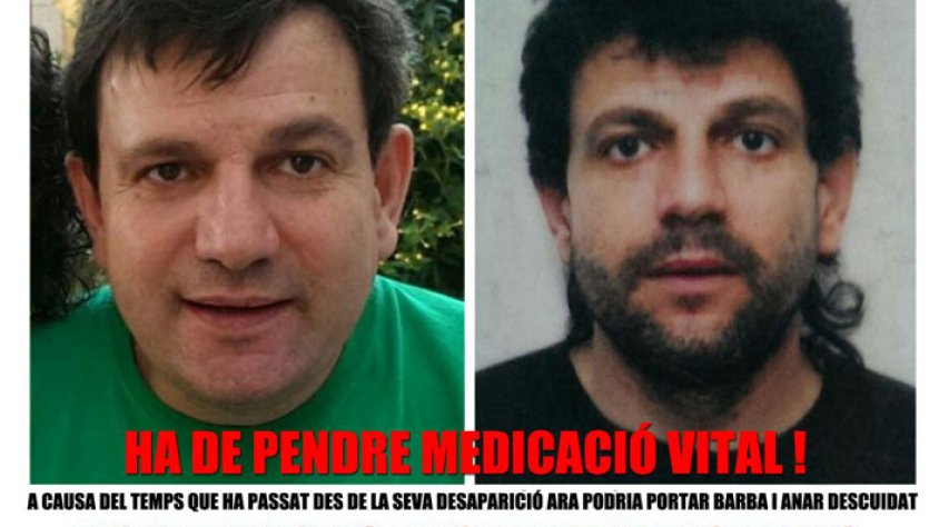 El nou cartell que la família ha difós els darrers dies