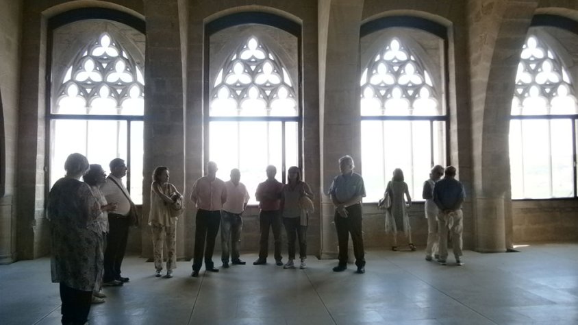 Imatge d'una visita guiada al monestir de Vallbona de les Monges