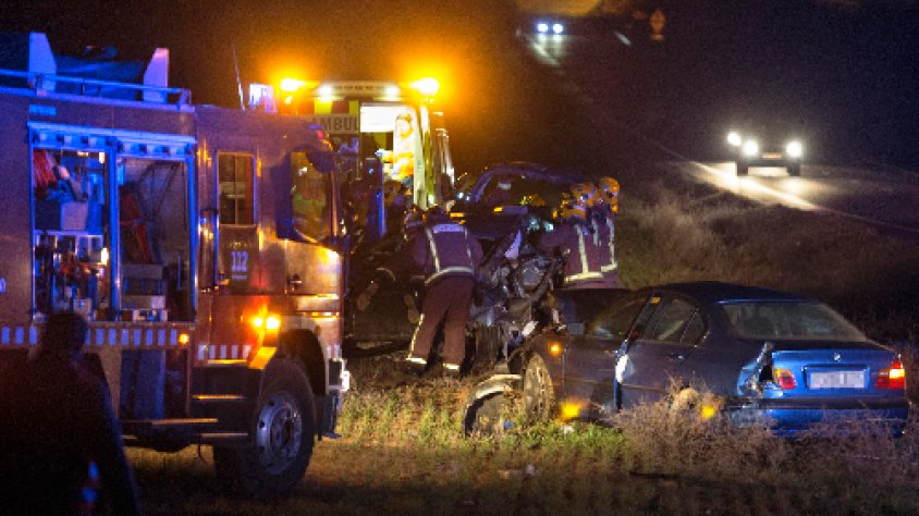 Imatge del sinistre d'aquest diumenge a Concabella