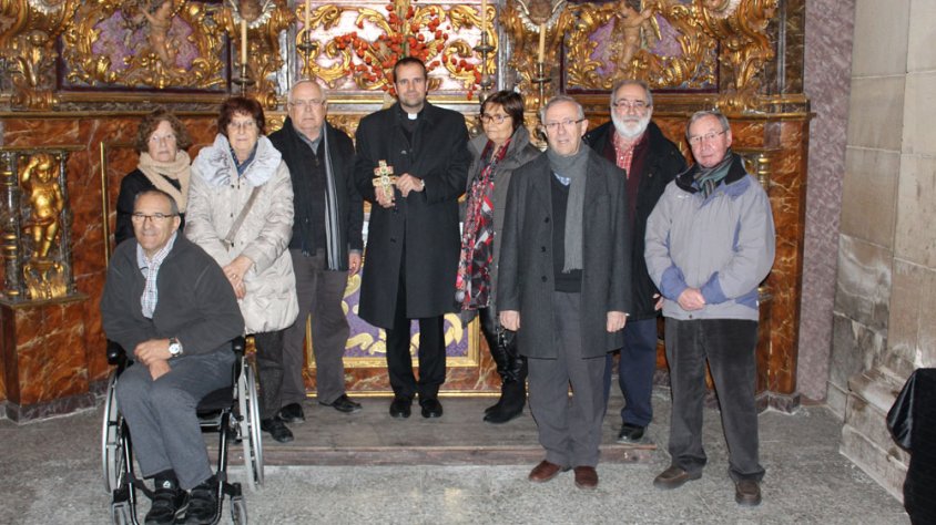 L'acte de segellat definitiu de la relíquia es va fer ahir a Anglesola