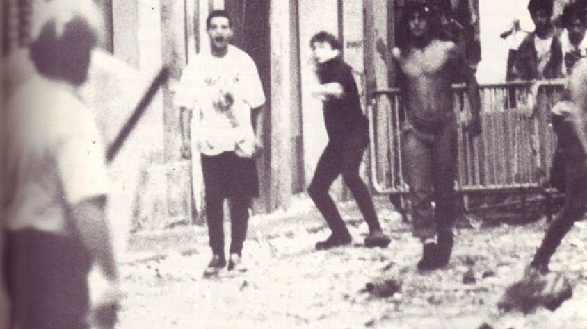 La portada de la 'Nova Tàrrega' que il·lustrava els fets de la Fira de 1991