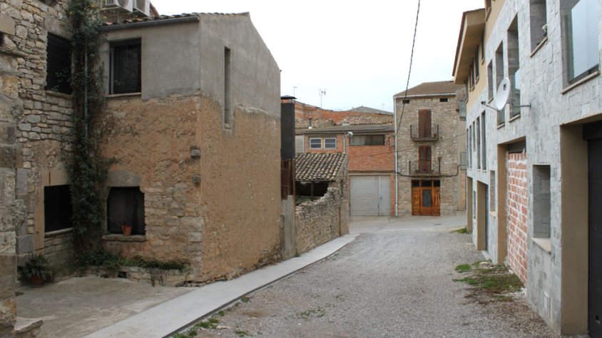 Imatge actual de la Travessera del carrer Major d'Altet