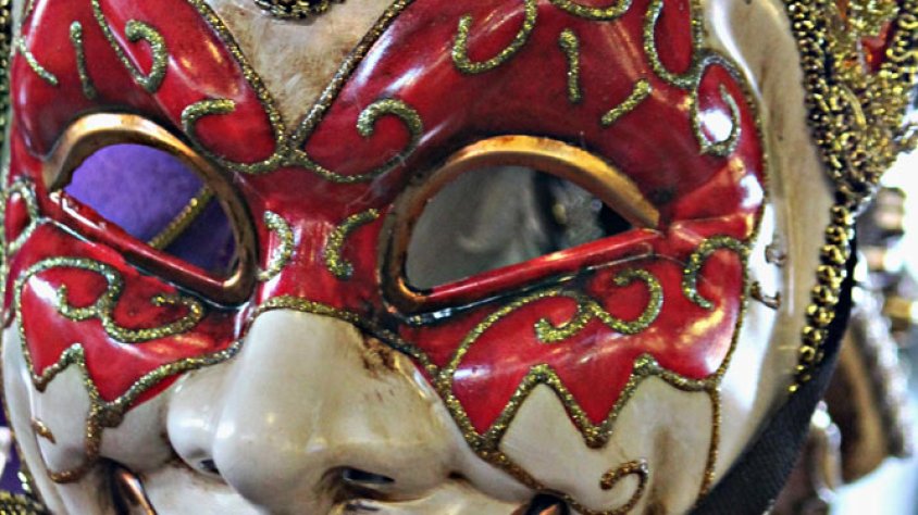 Una màscara de carnaval