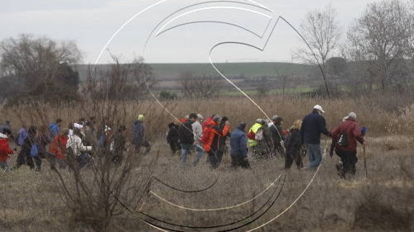 Imatge d'una de les batudes que es van fer per localitzar Joan Altisent