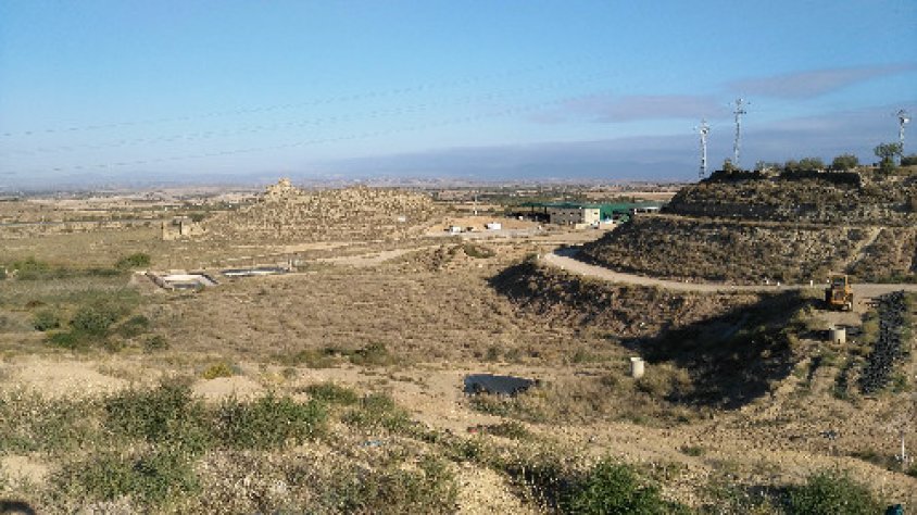 Els terrenys on és previst actuar en l'ampliació