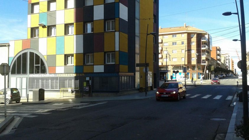 El carrer Sant Pelegrí de Tàrrega