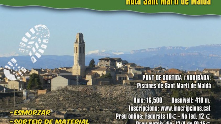 El cartell de la 15a edició de la caminada