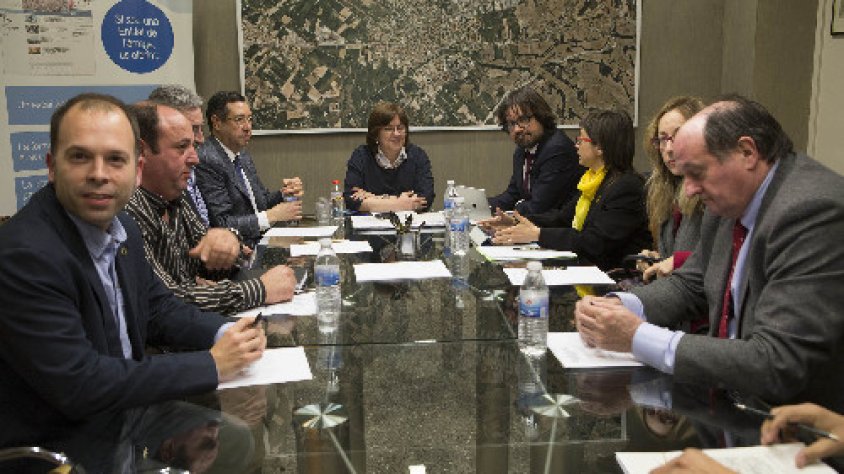 La reunió ahir entre Font i els batlles a Tàrrega